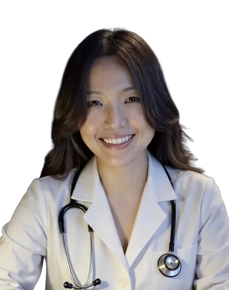 Portrait of Yuni Hwang, Registered Nurse and founder of YouKnee