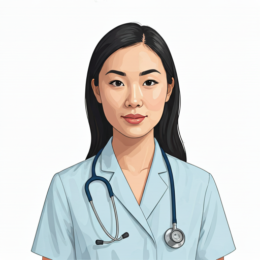 Portrait of Yuni Hwang, Registered Nurse and founder of YouKnee